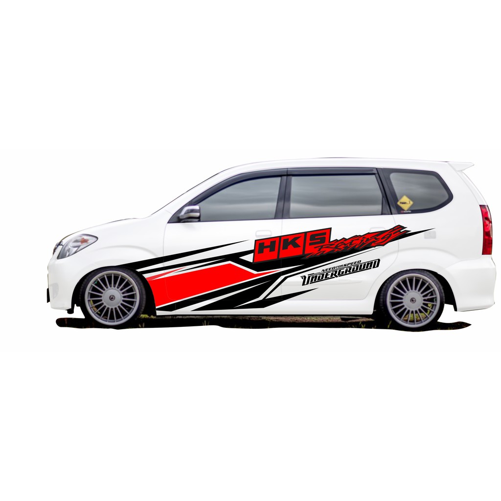 Desain Stiker Mobil Avanza Minimalis. Desain Stiker Mobil Avanza Minimalis