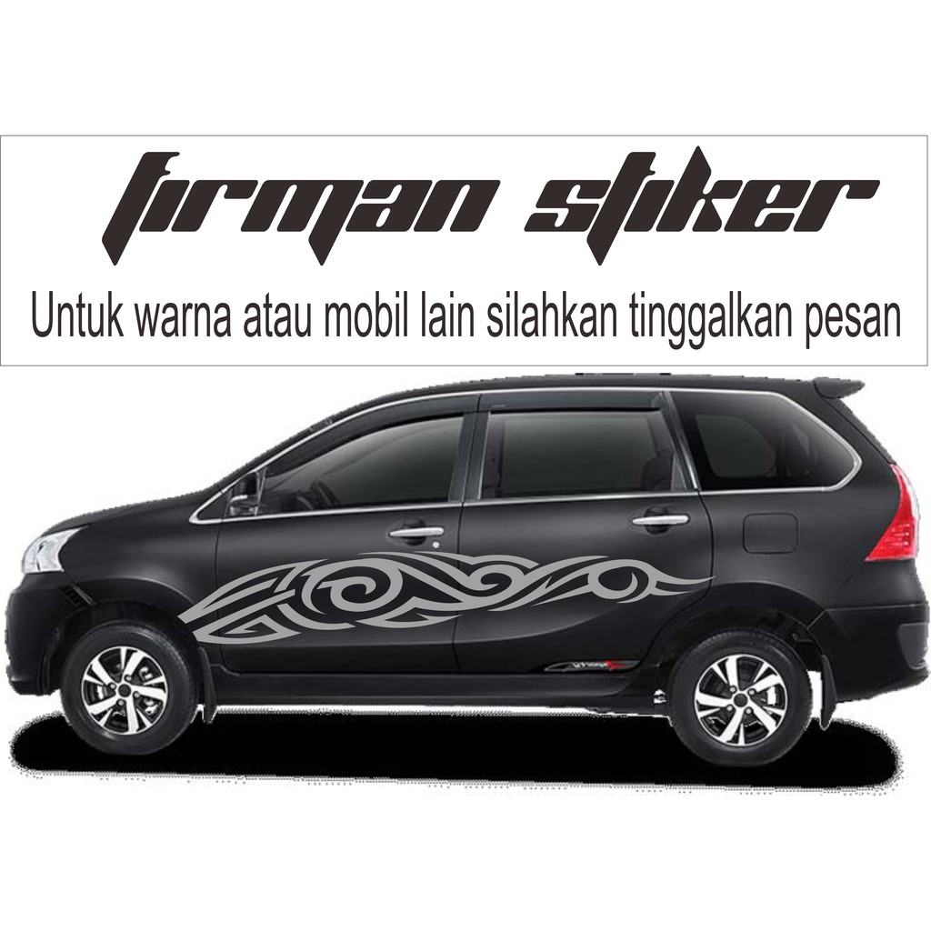 Modif Stiker All New Avanza Hitam. 41+ Stiker Mobil Avanza Hitam