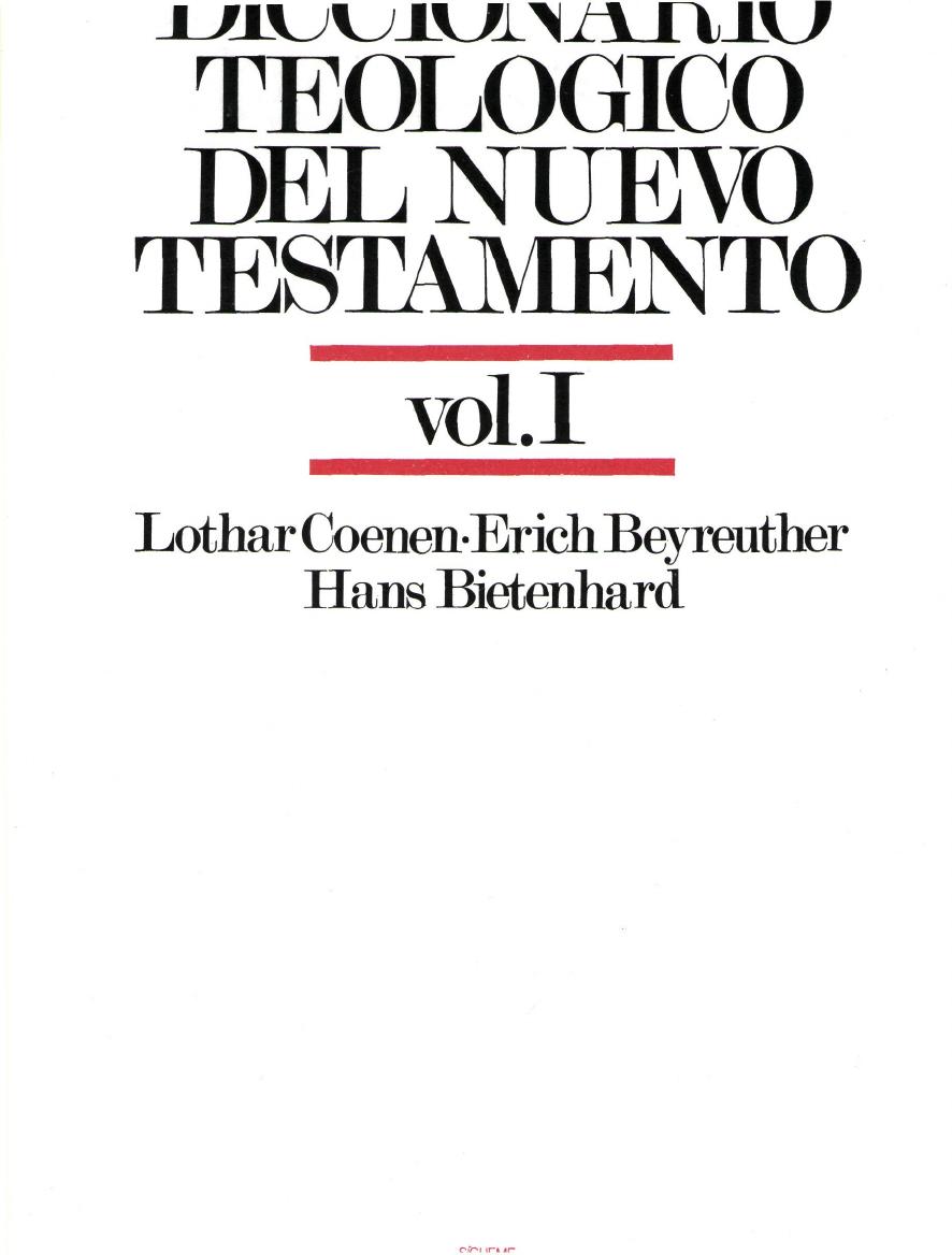 Auto Avanza De Nacional Monte De Piedad. 03 Diccionario Teologico Del Nt 01 Lothar Coenen [PDF