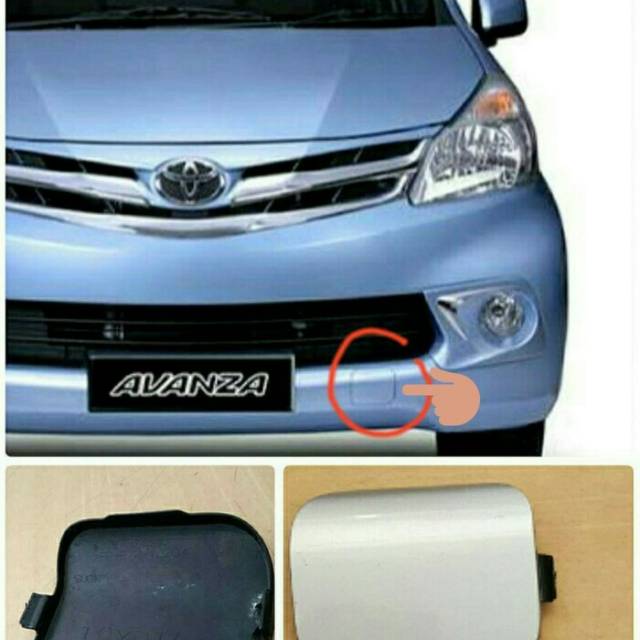 Cover Bemper Depan All New Avanza. Harga Tutup Cover Derek Towing Bumper Bemper Depan All New Avanza Xenia 2012 2013 2014 2015