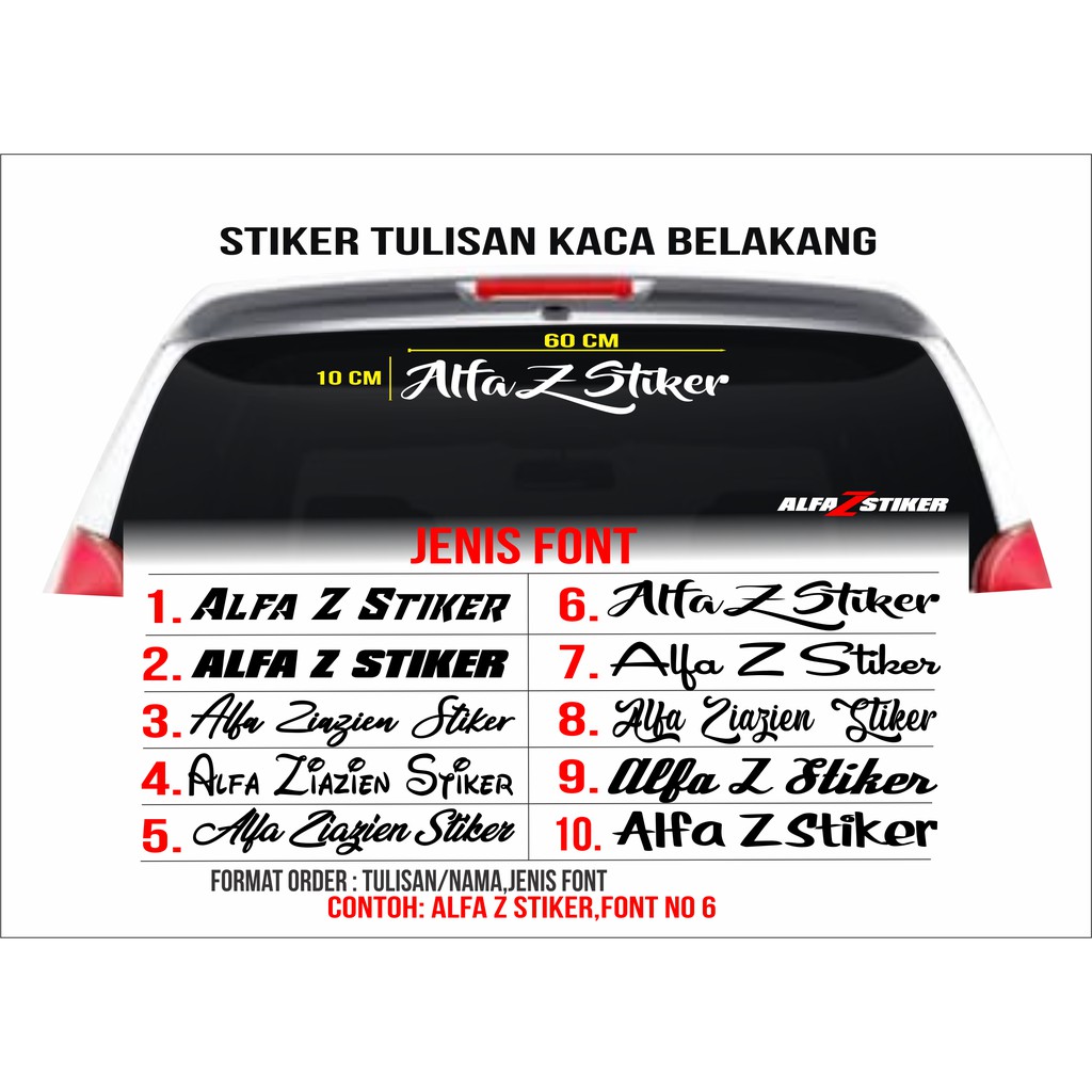 Ukuran Stiker Kaca Belakang Mobil Avanza. Tulisan Keren Di Kaca Mobil : Sticker Kaca Mobil Belakang Harga Terbaru Oktober 2021 Gratis Ongkir Blibli : Seperti bagaimana cara membuat plat kendaraan, .