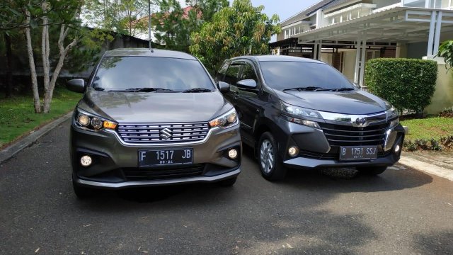 Toyota Avanza Vs Suzuki Ertiga 2019. Komparasi All New Suzuki Ertiga GL AT 2019 vs New Toyota Avanza 1.5 G MT 2019, Beda Harga Rp 4 Jutaan, Pilih Mana?