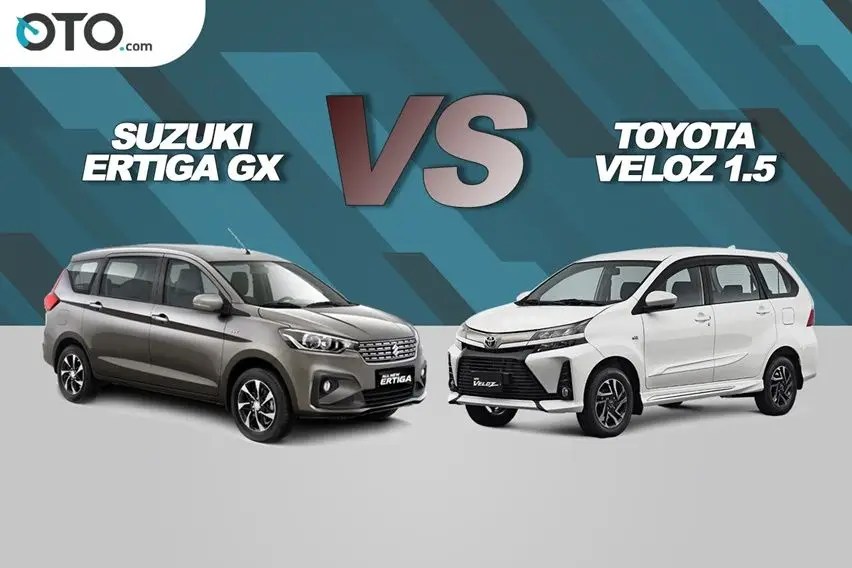 Avanza Veloz Vs Ertiga Gx. Suzuki Ertiga GX vs Toyota Veloz 1.5, Saling Adu Keunggulan