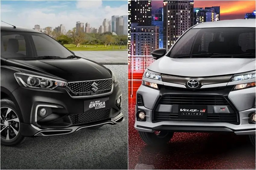 Ground Clearance Ertiga Vs Avanza. Komparasi LPMV Bergaya Sporty, Suzuki Ertiga Sport vs Toyota Veloz GR Limited