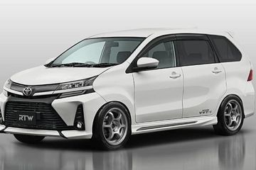 Modifikasi Mobil Avanza Hitam Terbaru. Toyota Veloz 2019 Bergaya Simpel Racing Pakai Pelek SSR Type C