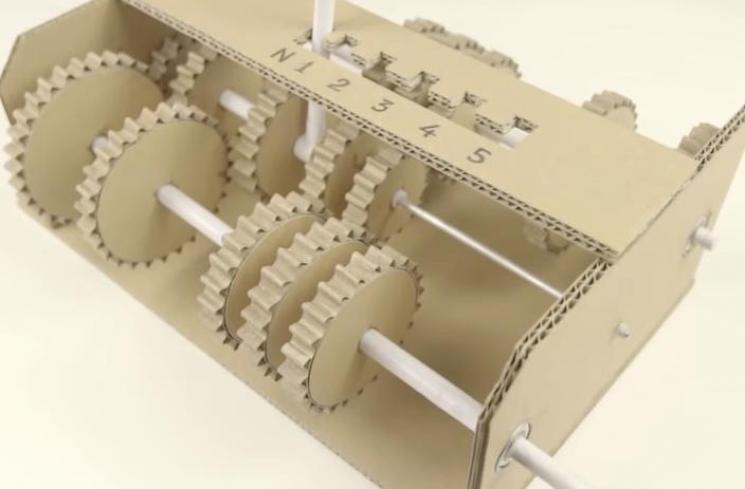 Cara Membuat Mobil Avanza Dari Kardus. Kreatif, Replika Gearbox dari Kardus Ini Bikin Paham Cara Kerja Mesin Mobil