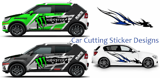 Desain Cutting Sticker Mobil Avanza. Car Cutting Sticker Designs