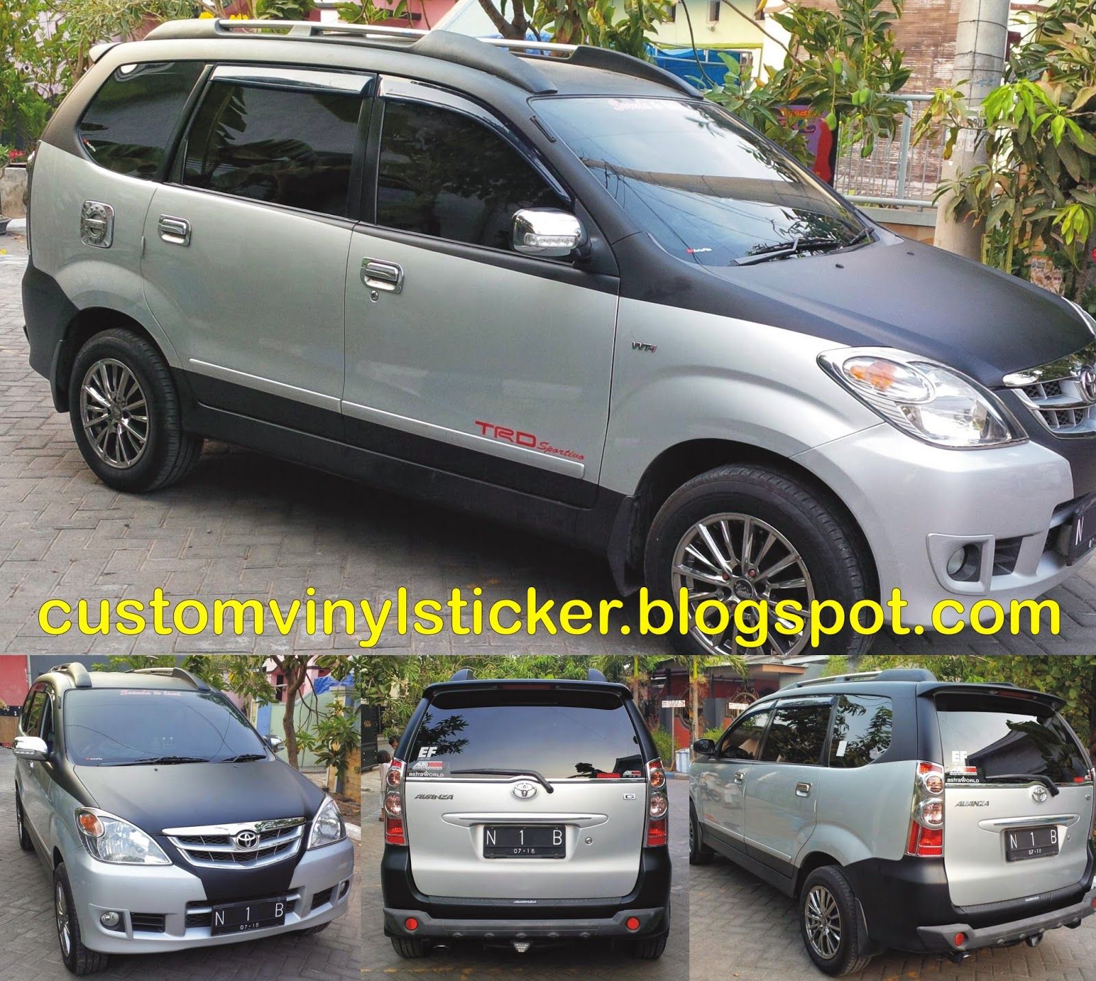 Variasi Stiker Mobil Avanza Silver. 13+ Variasi Stiker Mobil Warna Silver