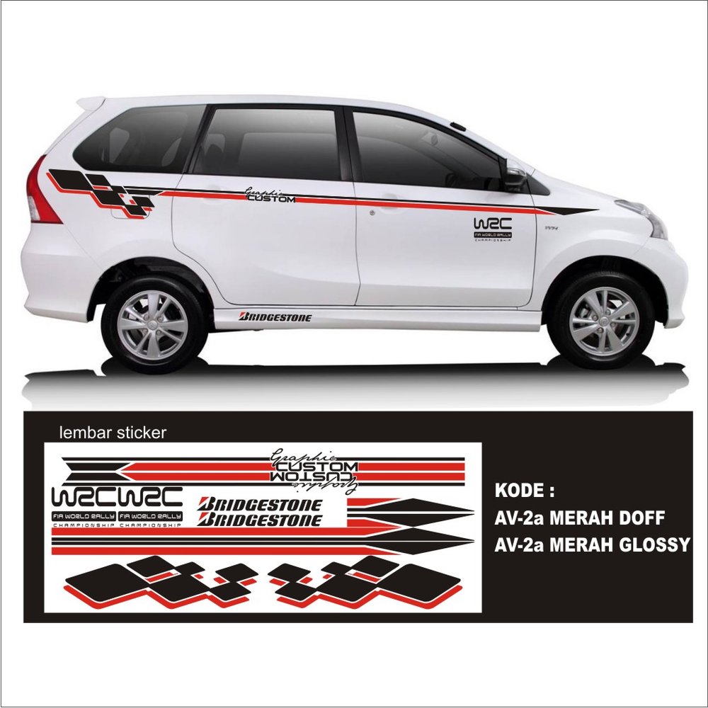 Modifikasi Stiker Mobil All New Xenia. 9200 Modifikasi Stiker Mobil Avanza All New HD Terbaru