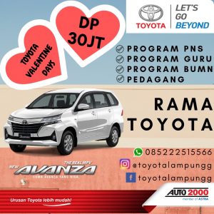 Kredit Mobil Avanza Baru Di Lampung. Kredit Toyota Avanza Bandar Lampung