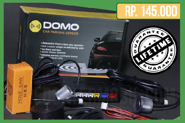 Cara Pasang Sensor Parkir Pada Avanza. Sensor Parkir DOMO 2 Titik Universal | Sensor Mundur Universal