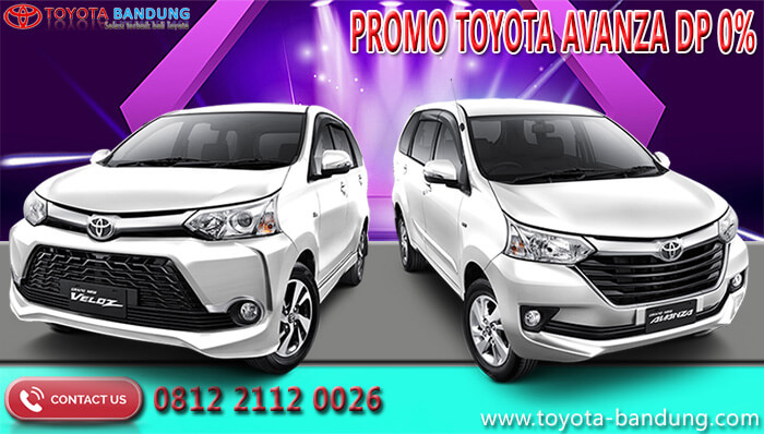 Kredit Toyota Avanza Tanpa Dp. Promo Toyota Avanza DP 0% Bandung