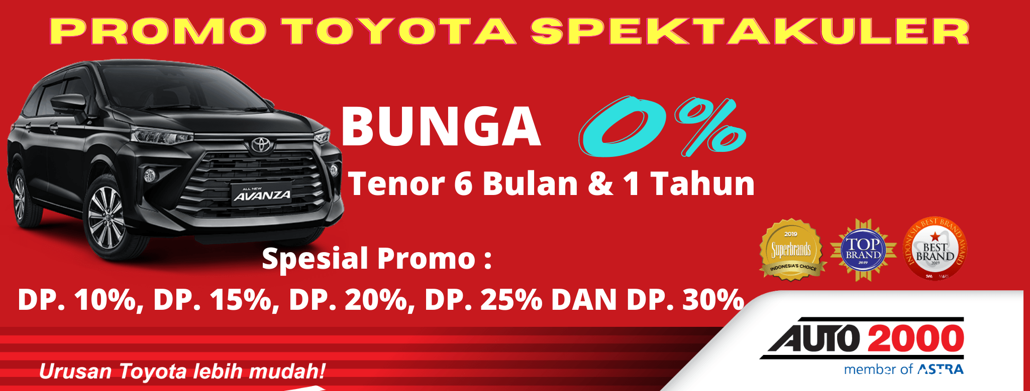 Kredit Toyota Avanza Tanpa Dp. Promo Avanza 2022 Bandung