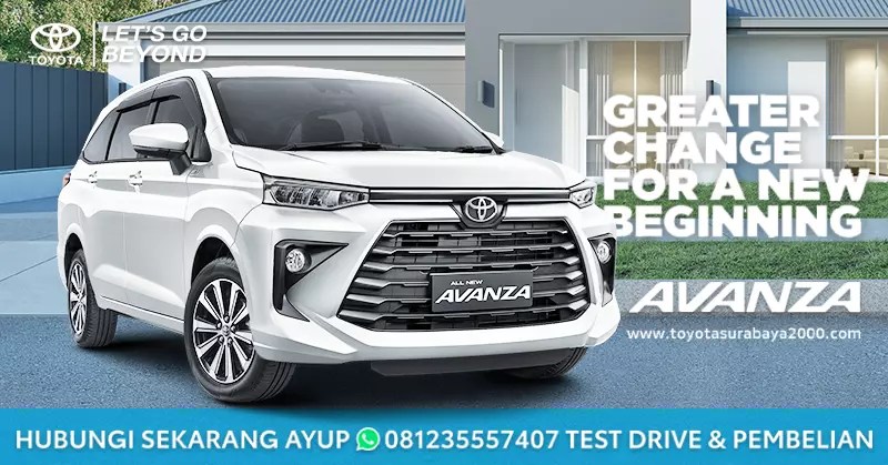 Paket Kredit Toyota Avanza Surabaya. New Avanza